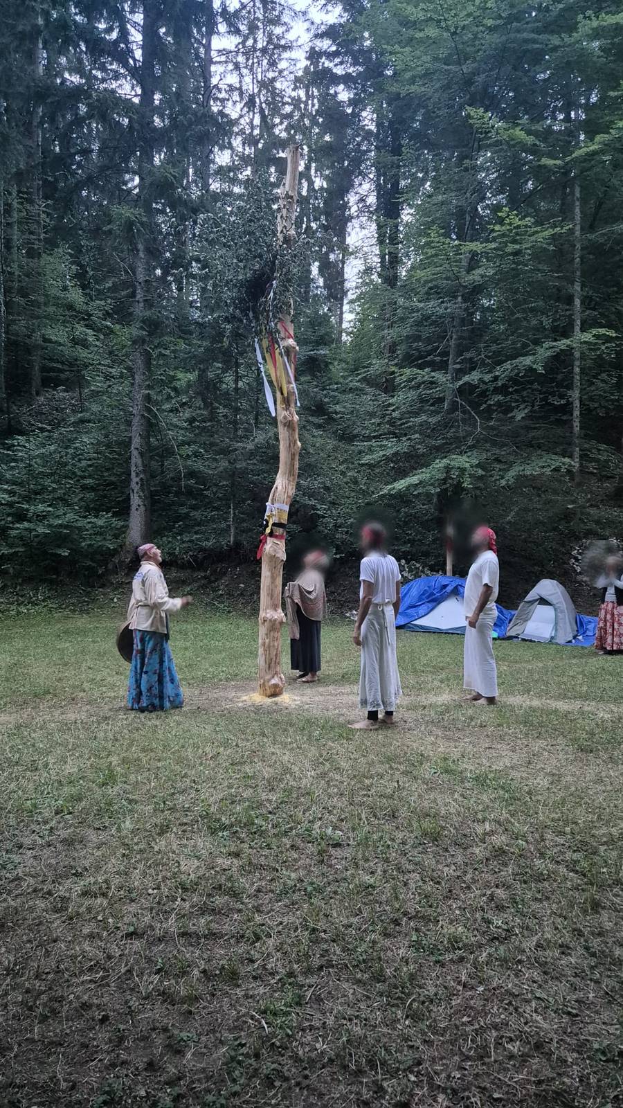Ceremonijalni prostor u šumi