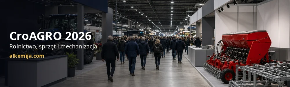 CroAGRO 2026, rolnictwo, sprzęt i mechanizacja, alkemija.com. Stoiska i eksponaty na targach.