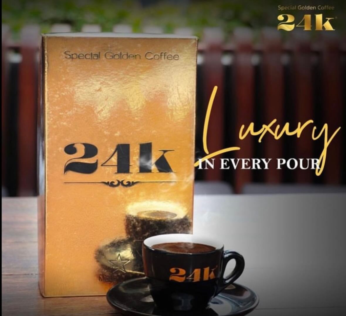 Zrna kave presvučena jestivim zlatom – Special Golden Coffee 24K