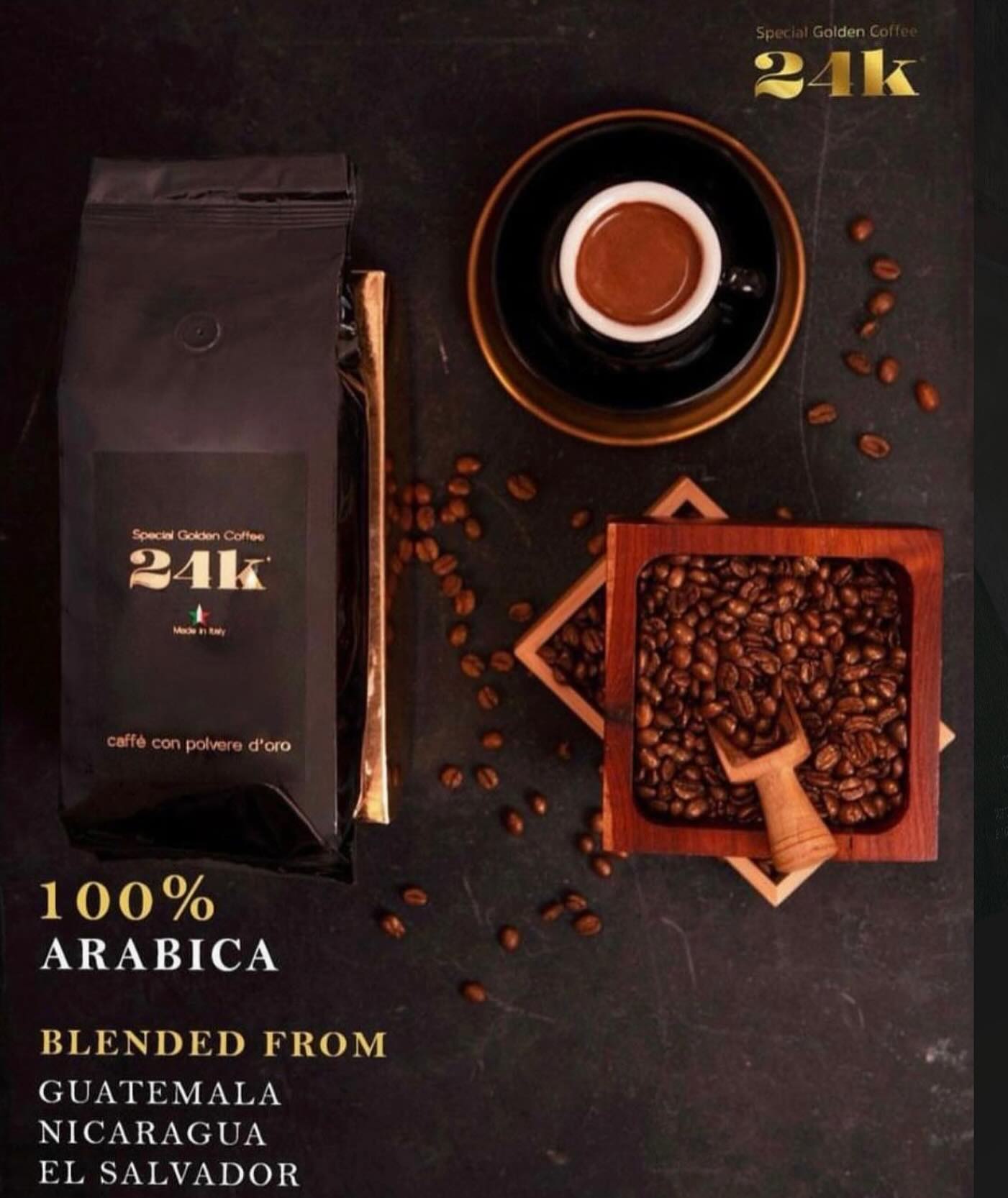 Caffè 24K – Special Golden Coffee